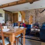 The Barn dining area