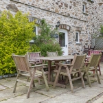 Patio and BBQ area