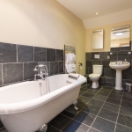 Luxury roll top bath